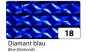 Mobile Preview: Holo Folie, Diamant Blau, selbstklebend, 40cm x 1m