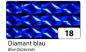 Preview: Holo Folie, Diamant Blau, selbstklebend, 40cm x 1m