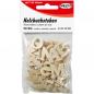 Preview: Holzbuchstaben natur, 50 Stück