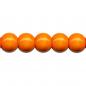 Preview: Holzperlen, Orange, 10mm