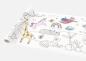 Preview: Malrolle mit Motiv Adventure, 30 x 400cm, selbsthaftend