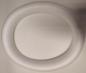 Preview: Styropor-Halbring , oval, ca. 33 x 28 cm