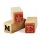 Preview: Stempel-Set ABC, Stempel Alphabet