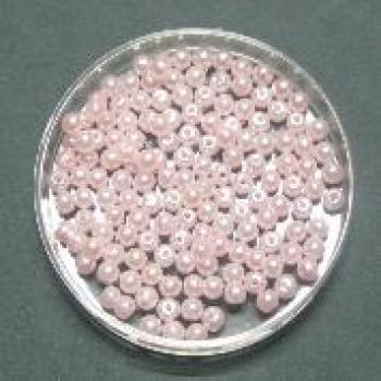 Wachsperlen 3 mm, zartrosa, Großpackung, ca. 475 g