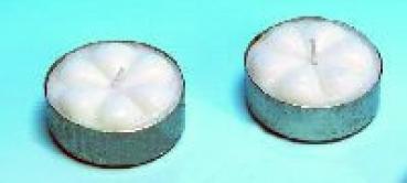 Teelichter 50er-Pack, weiß
