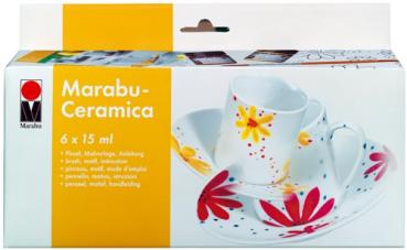 Marabu Ceramica, Keramik- & Porzellanfarbe Starter-Set