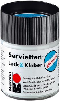 Marabu Servietten-Lack & Kleber 50 ml, glänzend