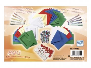 Preview: Grusskarten-Set, 890 Teile