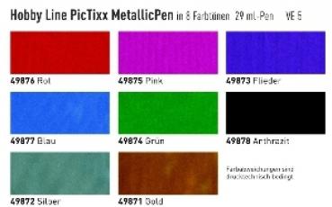 HobbyLine_PixTixx_MetallicPen_Farbkarte