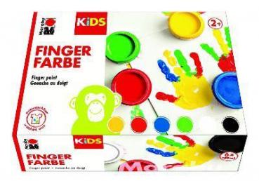 Marabu Kids Fingerfarben 6er Set