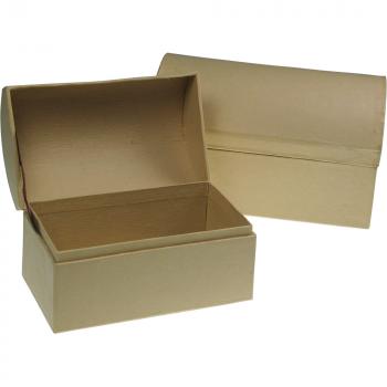 Papp-Runddeckeltruhe, 2er Set