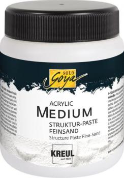 SOLO GOYA Acrylic Medium Struktur-Paste