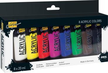 Acrylfarbe Solo Goya Acrylic 20 ml, 8er-Set