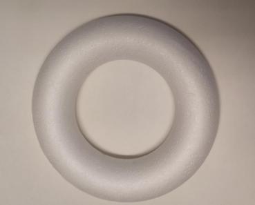Styropor-Halbring , rund, ca. 20 cm Ø