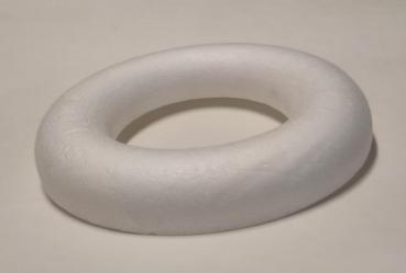 Preview: Styropor-Halbring , rund, ca. 20 cm Ø