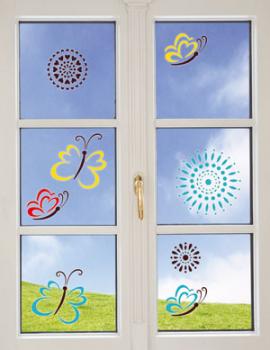 Window Style Set - Happy Birds