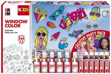 Marabu Kids Window Color Creative Party Pack