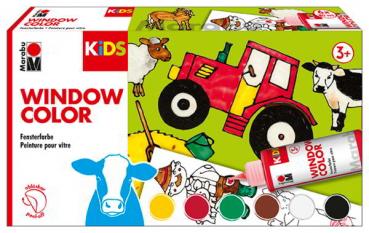 Marabu Kids Window Color Set Farmer