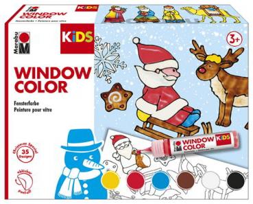 Marabu Kids Window Color Set Christmas