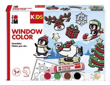 Marabu Kids Window Color Set Winterspaß