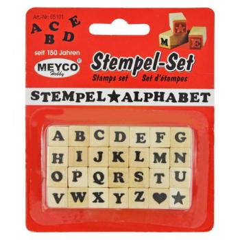 Stempel-Set ABC, Stempel Alphabet