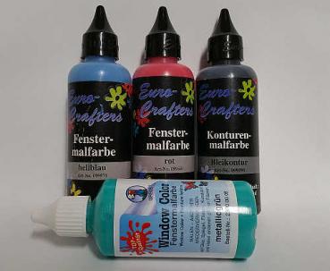 RESTPOSTEN! Window Color Malfarbe je 80 ml