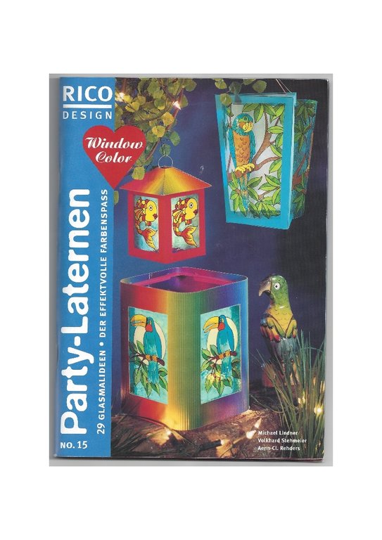 Window Color Hobbyfarben U Bastelmaterial Vom Malvorlagenheft Window Color Party Laternen