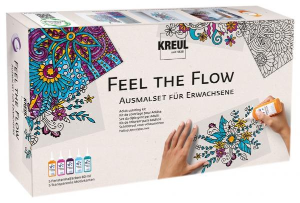 KREUL Feel The Flow Adult Coloring Kit #22700