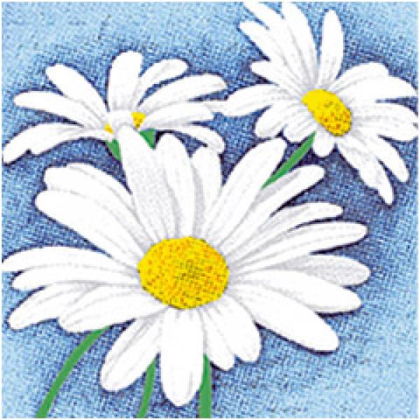 motivserviette-white-flower