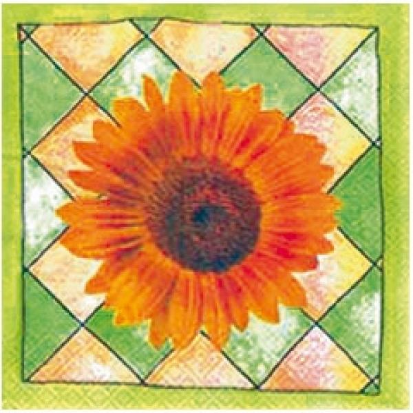 motiv-serviette-sonnenblume