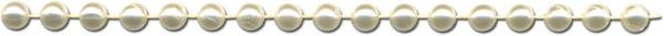 Deko-Perlenkette, 3 mm