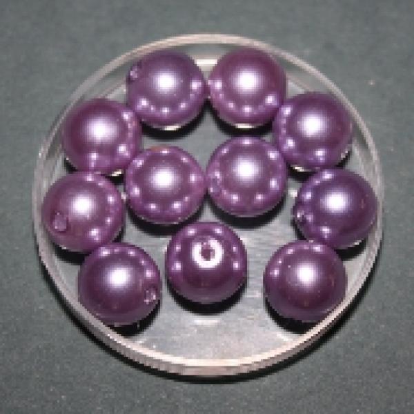 Wachsperlen, 10 mm, zartviolett