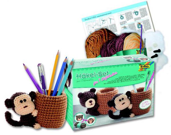 Häkel-Set "Stiftehalter "