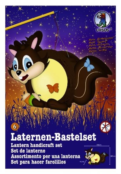 Laternen-Bastel-Set Easy Line 6, "Eichhörnchen"