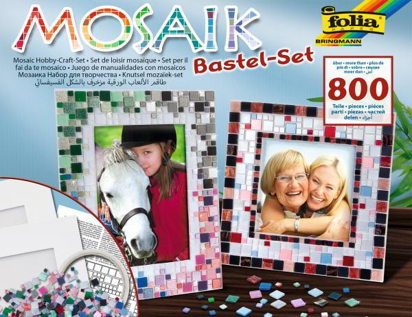 Mosaik Bastel-Set, über 800 Teile