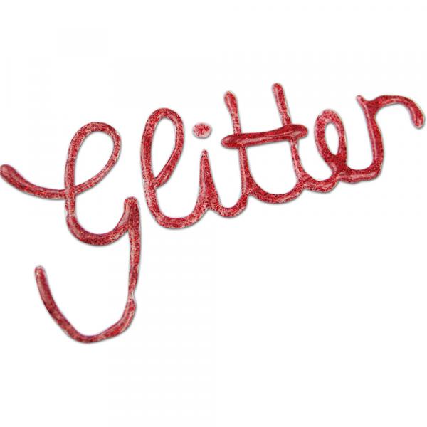 Glitter-Heißklebepatronen klein, 12er-Set