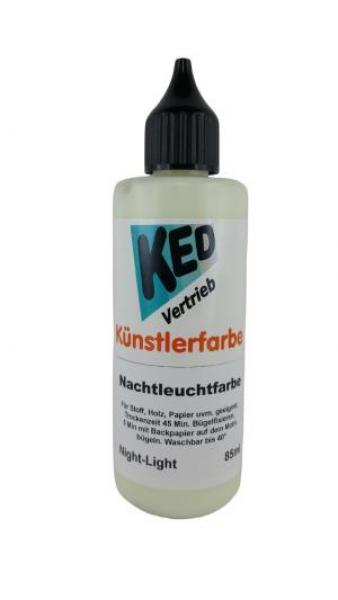 KED-Nachtleuchtfarbe aus der Künmstlerserie