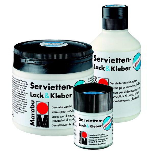 Marabu Servietten-Lack, Servietten-Kleber, matt