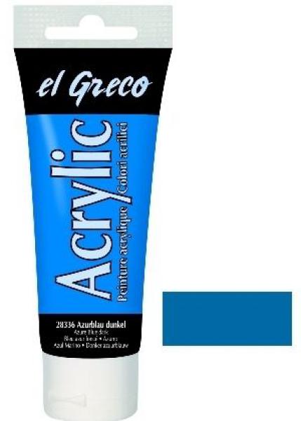 elGreco_Acrylic_75ml_Azurblau_dunkel