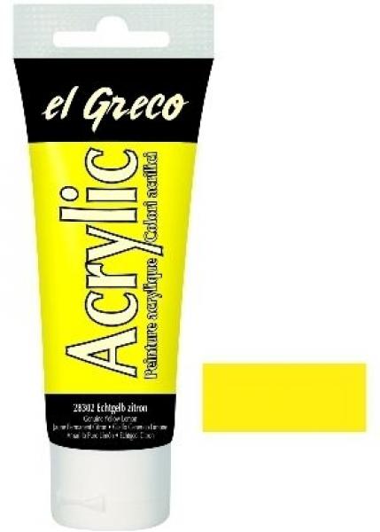 elGreco_Acrylic_75ml_Echtgelb_zitron