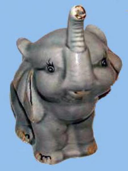 Elefant sitzend