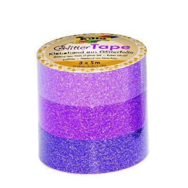 Glitter Tape, rosa, pink, lila