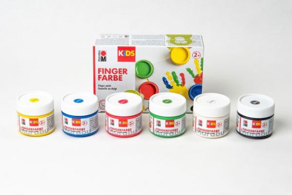 Marabu Kids Fingerfarben 6er Set