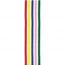Chenilledraht, ø 8mm, 10 Stück, 5x Farben sort.