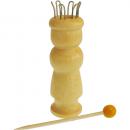 Strickliesel mit Holznadel, 6 Haken