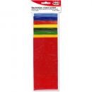 Verzierwachs - Wachsfolien, Set mit 8 Farben sortiert